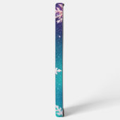 Mystical Snowflake and Cosmic Glow Phone Case Samsung Galaxy Hoesje (Linkerkant)