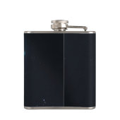 Mystical Space Owl with Dreamcatcher Art       Heupfles (Achterkant)