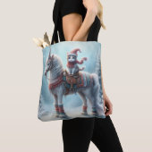 Mystical Spirit Horse Fantasy Tote Bag (Dichtbij)