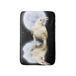 Mystical Spirit Raven en Moon Bath Mat