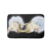 Mystical Spirit Raven en Moon Bath Mat (Voorkant)
