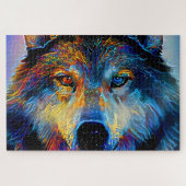 Mystical Spirit Wolf Legpuzzel (Horizontaal)