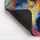 Mystical Spirit Wolf Muismat (Hoek)