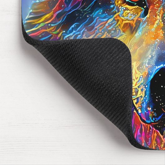 Mystical Spirit Wolf Muismat (Hoek)