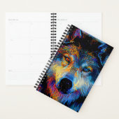 Mystical Spirit Wolf Planner (Display)