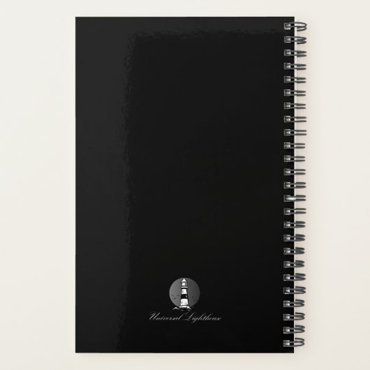 Mystical Spirit Wolf Planner (Achterkant)