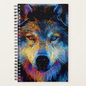 Mystical Spirit Wolf Planner (Voorkant)