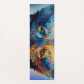 Mystical Spirit Wolf Yogamat (Voorkant)