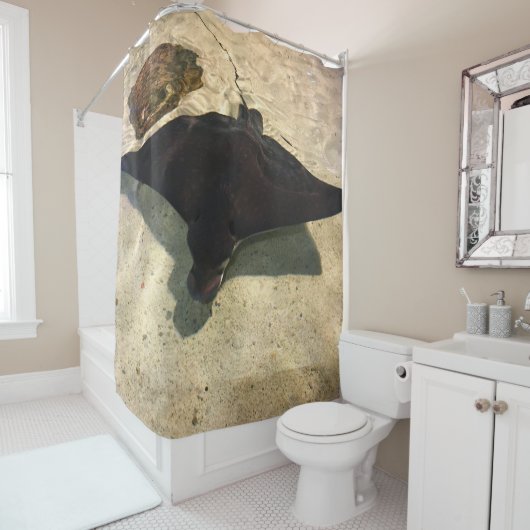 Mystical Stingray Douchegordijn (In situ)