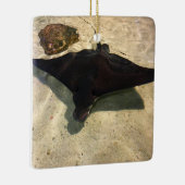 Mystical Stingray Keramisch Ornament (Rechts)