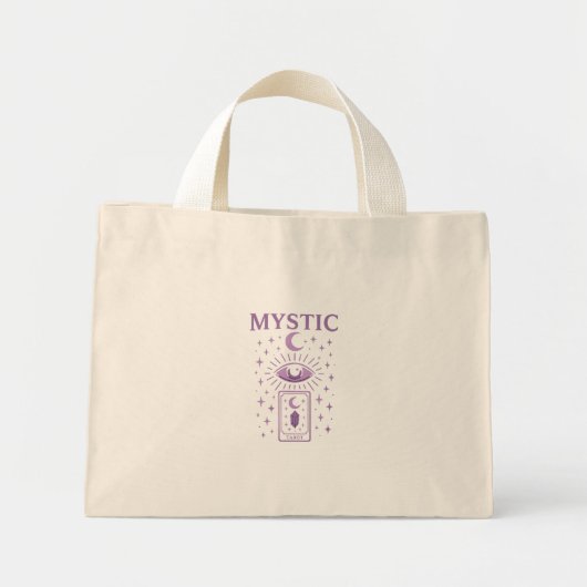 Mystical stories mini tote bag (Voorkant)