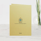 Mystical Sun & Moon Custom Christmas Kaart (Achterkant)