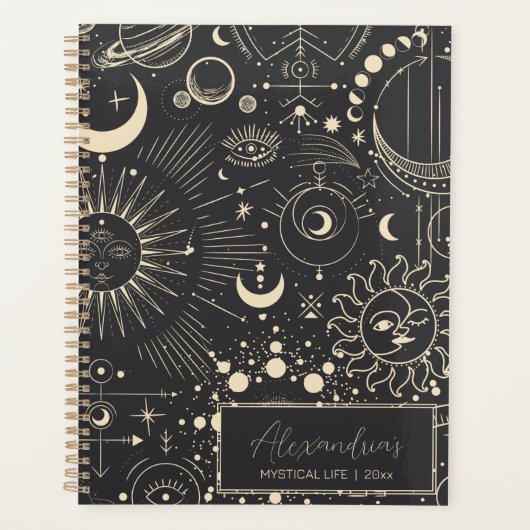 Mystical Sun & Moon Planner (Voorkant)