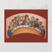 Mystical Supper Prayer Card Briefkaart (Voorkant)