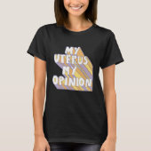 Mystical Tarot Magic Crystal Card T-shirt (Voorkant)