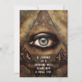 Mystical Third Eye, Spiritueel Kaart (Achterkant)