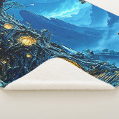 Mystical Tree Home Dreamscape Sherpa Deken (3/4)