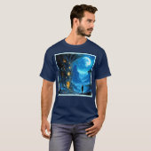 Mystical Tree Home Dreamscape T-shirt (Voorkant volledig)