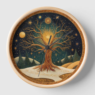 Mystical Tree & Stars