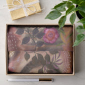 Mystical True Portal Floral Archway Orange Pink Tissuepapier (Geschenk)