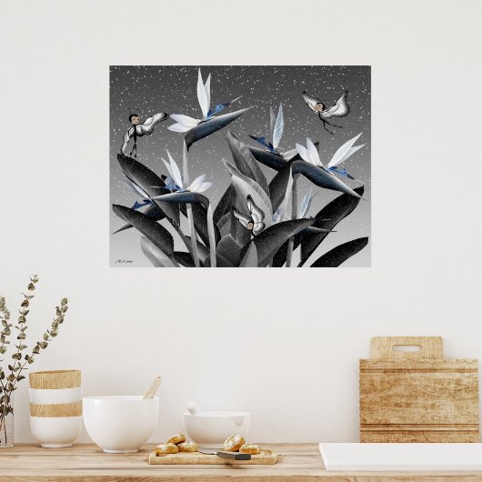 "Mystical Twilight" Poster (Keuken)