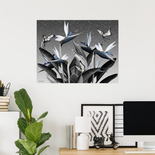 "Mystical Twilight" Poster (Thuiskantoor)