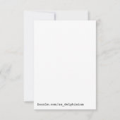 Mystical Twilight Snowflake Yule Art Kaart (Achterkant)