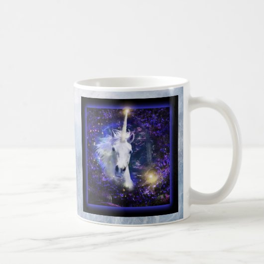 Mystical Unicorn Horse SHAFIRE Coffee Mug Koffiemok (Rechts)