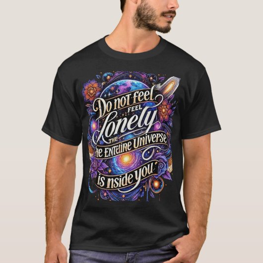 Mystical Universe T-shirt Design (Voorkant)