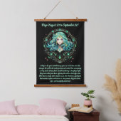 Mystical Virgo Zodiac  Hangend Wandkleed (Slaapkamer)