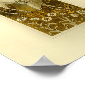 Mystical White Deer in Bossen 1877 Print (Hoek)