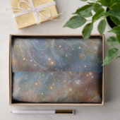 Mystical White Horse Celestial Art Decoupage Tissuepapier (Geschenk)