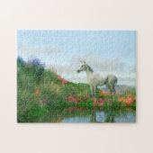 Mystical White Unicorn | Fantasy Legpuzzel (Horizontaal)