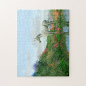 Mystical White Unicorn | Fantasy Legpuzzel (Verticaal)