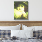 Mystical Willow Tree Fairy Fantasy Art Canvas Afdruk (Insitu (Slaapkamer))