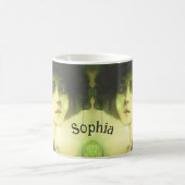 Mystical Willow Tree Fairy Fantasy Art Koffiemok (Center)