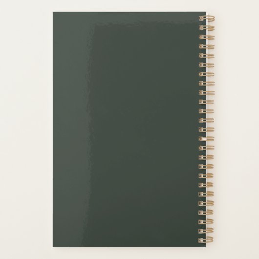 Mystical Willow Tree Fairy Fantasy Art Planner (Achterkant)