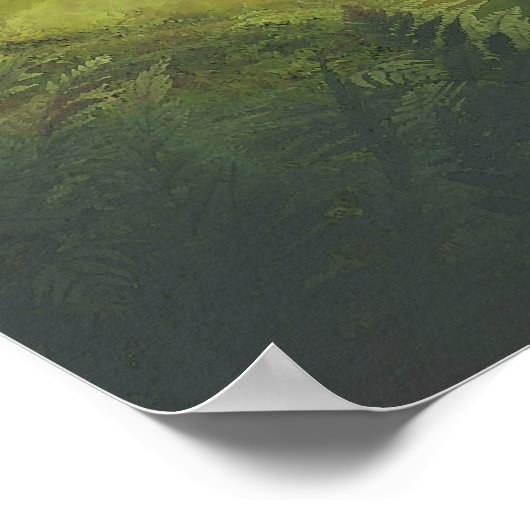 Mystical Willow Tree Fairy Fantasy Art Poster (Hoek)