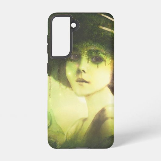 Mystical Willow Tree Fairy Fantasy Art Samsung Galaxy Hoesje (Achterkant)