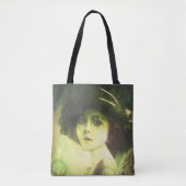 Mystical Willow Tree Fairy Fantasy Art Tote Bag (Voorkant)