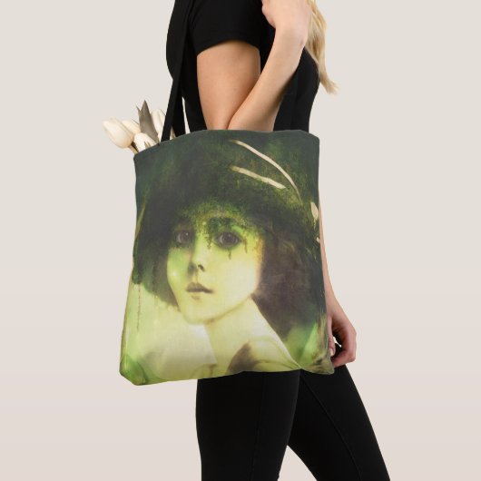 Mystical Willow Tree Fairy Fantasy Art Tote Bag (Dichtbij)