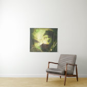 Mystical Willow Tree Fairy Fantasy Art Wandkleed (In Situ (horizontaal))