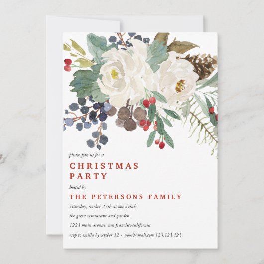 Mystical Winter | CHRISTMAS Kaart (Voorkant)