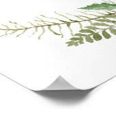 Mystical Winter | Teken voor ononderbroken weddens Poster (Hoek)