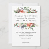 Mystical Winter | Uitnodiging tot weddenschappen (Voorkant)