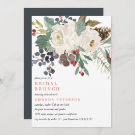 Mystical Winter | Weddenschap Bridal Brunch Kaart