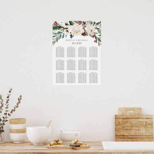 Mystical Winter | Weddenschappen Poster (Keuken)