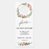 Mystical Winter | Weddenschappen storen niet Deurhanger (Voorkant)