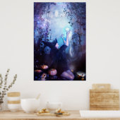 Mystical Witch Poster (Keuken)