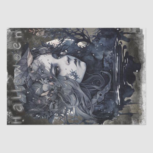 Mystical Witch Tissuepapier (Voorkant)